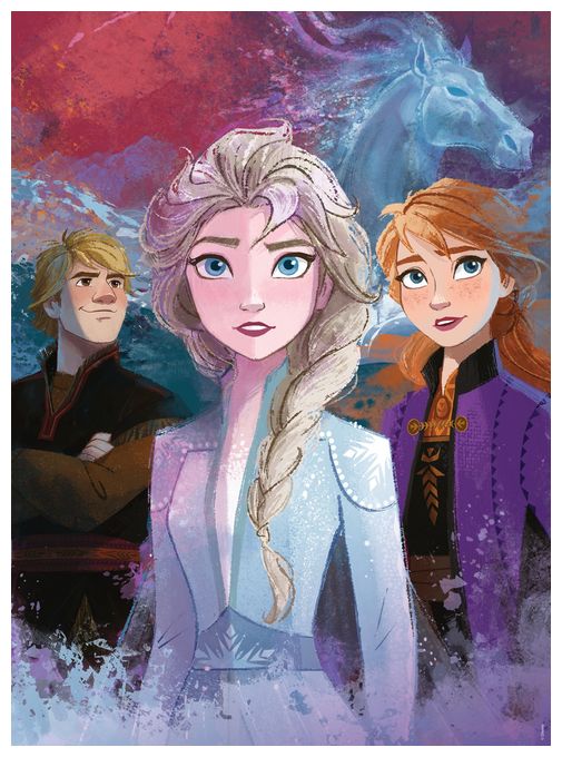 Elsa, Anna und Kristoff 
