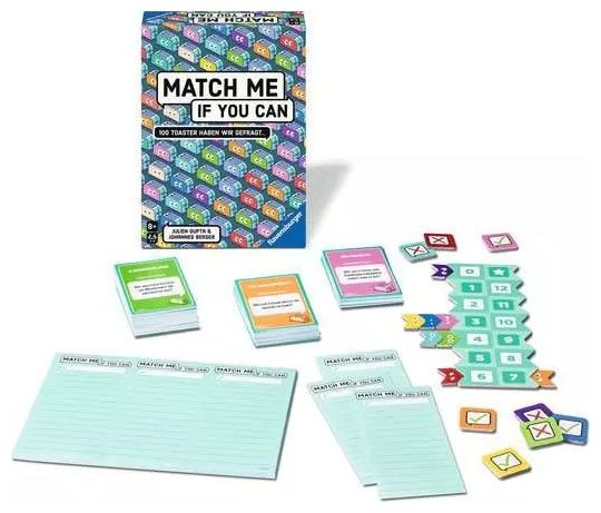 Brettspiel bis zu 8 Spielern ab 8 Jahr(e) Match Me If You Can 