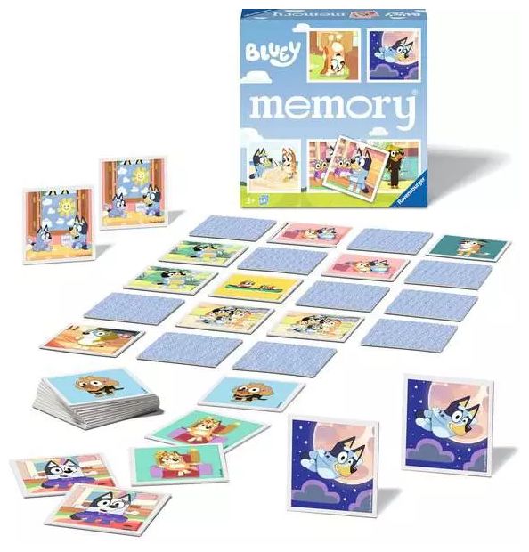 Kartenspiel ab 3 Jahr(e) Memory Bluey 