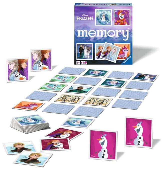 bis zu 8 Spielern ab 3 Jahr(e) Memory Disney Frozen 