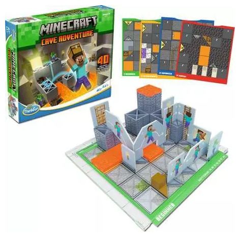 Brettspiel bis zu 1 Spielern ab 8 Jahr(e) Minecraft Cave Adventure 