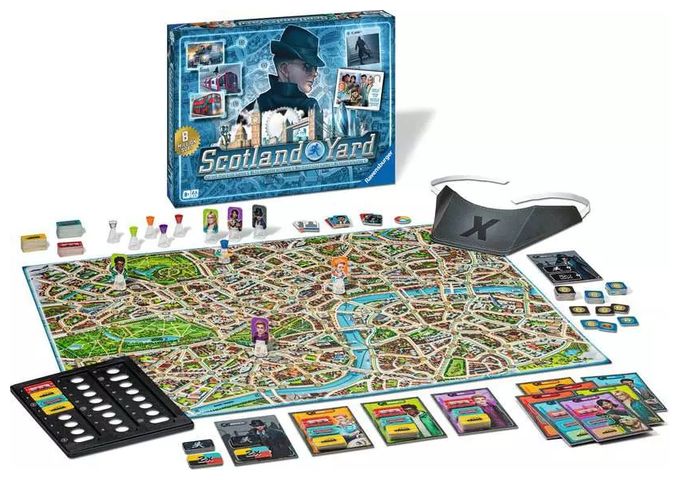 Brettspiel bis zu 6 Spielern ab 8 Jahr(e) Scotland Yard 