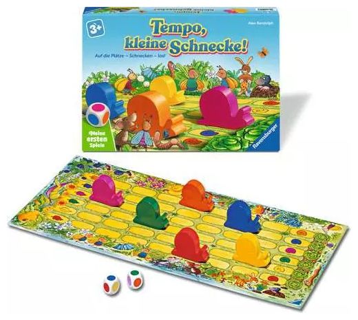 Tempo, kleine Schnecke! 