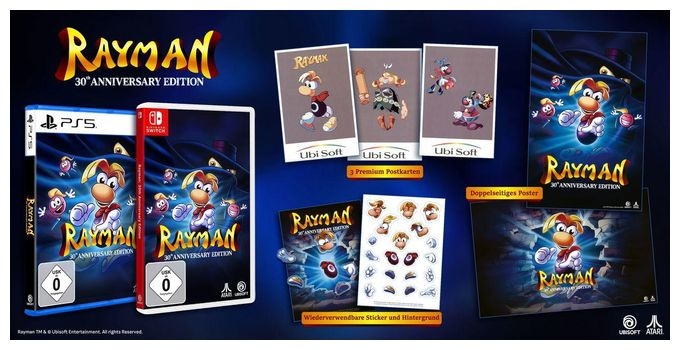 Rayman 30th Anniversary Edition (PlayStation 5) 
