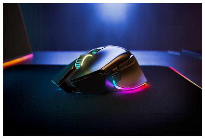 35000 DPI Gaming Maus Optisch  Basilisk V3 Pro (Schwarz) 
