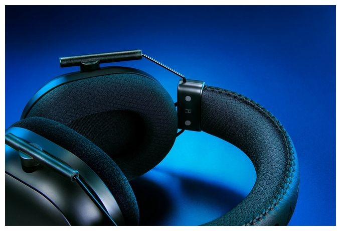 Over Ear Bluetooth Kopfhörer kabellos 70 h Laufzeit USB Typ-C  BlackShark V2 Pro for PlayStation (Schwarz) 