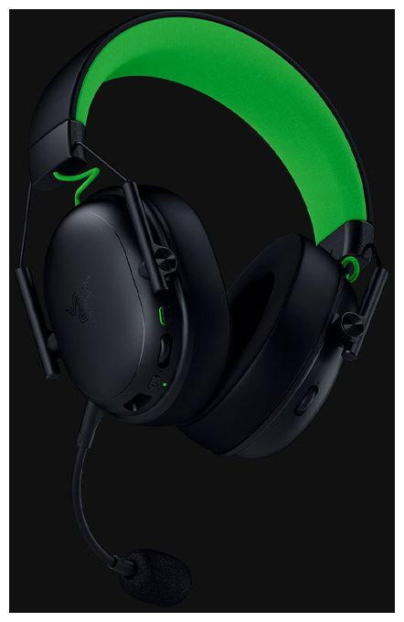 Over Ear Bluetooth Kopfhörer kabelgebunden&kabellos 70 h Laufzeit USB Typ-A  BlackShark V3 X HyperSpeed (Schwarz, Grün) 