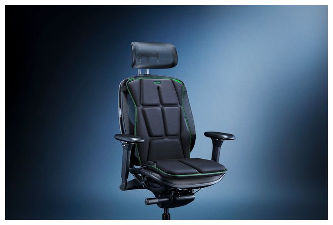 Sitzkissen kabellos  Freyja Gaming Auflage (Schwarz) 