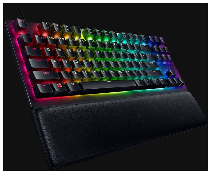 RGB-LED Gaming Tastatur USB  Huntsman V2 Tenkeyless (Schwarz) 