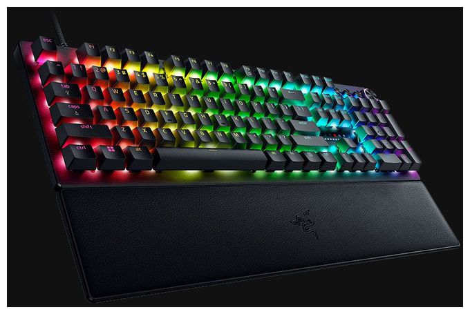 RGB-LED Gaming Tastatur USB  Huntsman V3 Pro (Schwarz) 