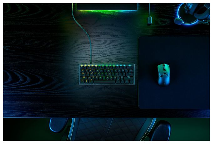 RGB-LED Gaming Tastatur USB  Huntsman V3 Pro Mini (Schwarz) 