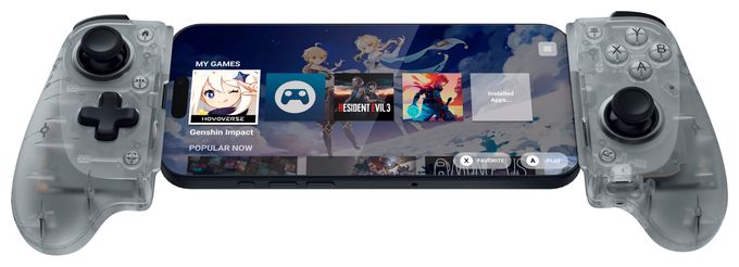 Analog Gamepad für Android, iOS  Kishi V3 (Weiß) 