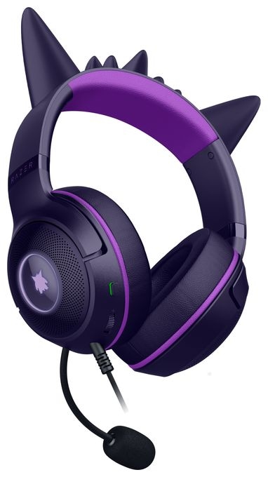 Over Ear Kopfhörer Kabelgebunden USB Typ-A  Kraken Kitty V2 - Pokemon Gengar Ed. (Pink) 