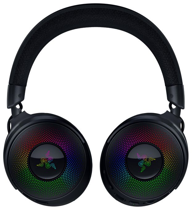 Ohraufliegender Bluetooth Kopfhörer kabelgebunden&kabellos 50 h Laufzeit USB Typ-A  Kraken V4 Pro (Schwarz) 