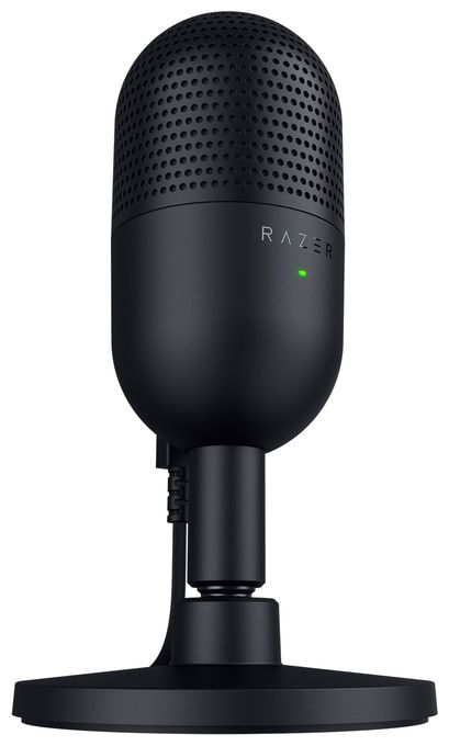 Kabelgebunden Tischmikrofon 96 kHz USB  Seiren V3 Mini (Schwarz) 
