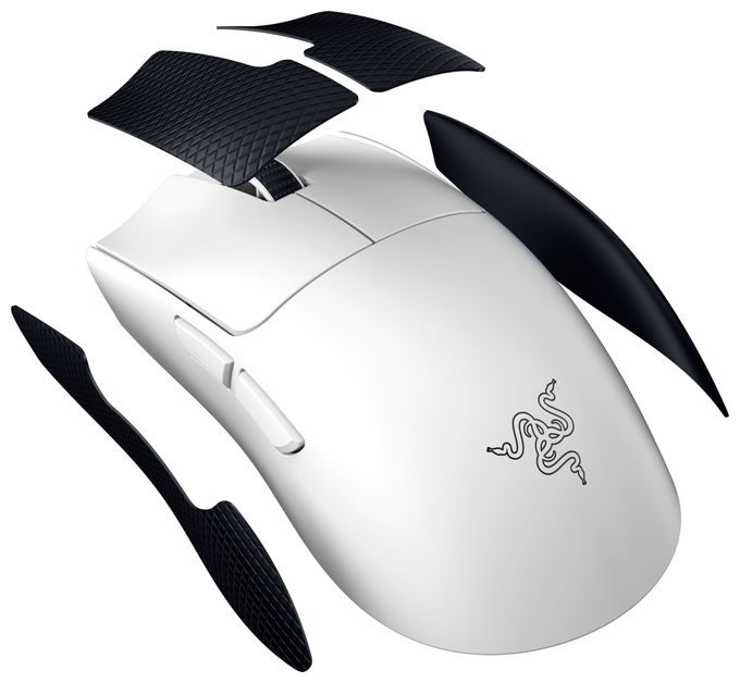 35000 DPI Gaming Maus Optisch  Viper V3 Pro (Weiß) 
