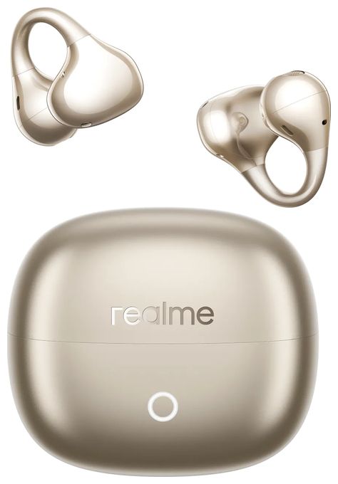 In-Ear Bluetooth Kopfhörer kabellos 7 h Laufzeit IP55 USB Typ-C  Buds Clip (Gold) 