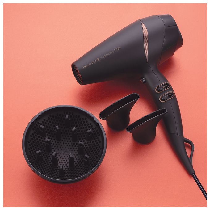 Haartrockner 2200 W  AC7200 Supercare Pro (Schwarz) 