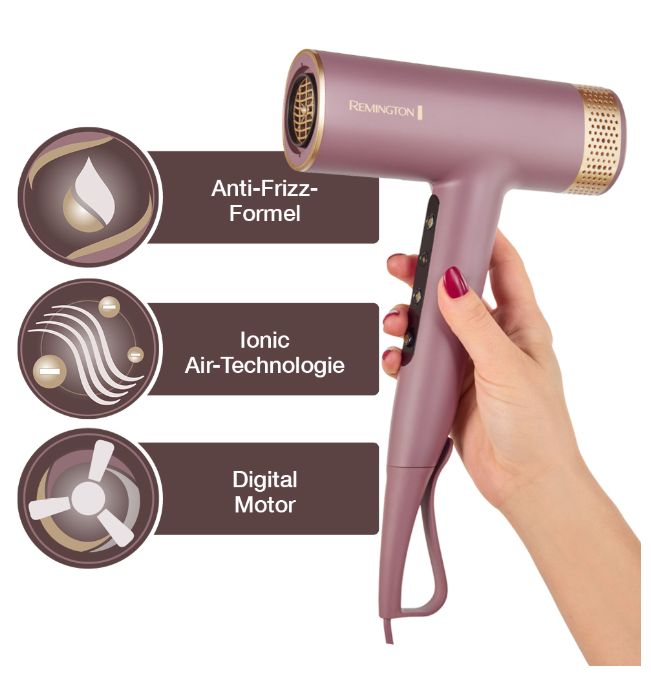 Haartrockner 1600 W  EC8930 AirVive (Pink) 
