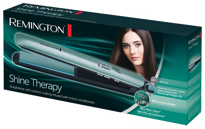 Haarglätter  S8500 Shine Therapy (Schwarz, Silber) 