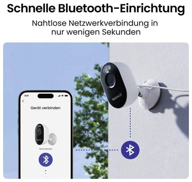 3840 x 2160 Pixel IP-Sicherheitskamera IP66 Innen Nachtsicht  E Series E450 (Schwarz, Weiß) 