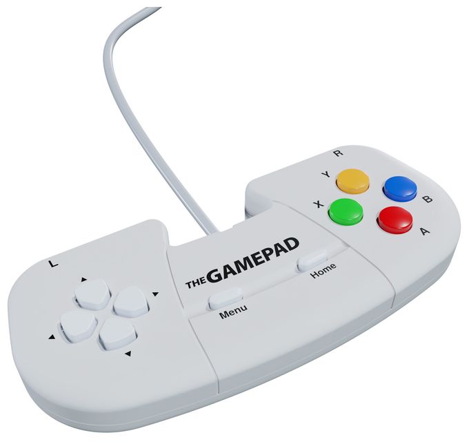 Digital Gamepad für MAC, PC, ZX Spectrum  The Gamepad (Weiß) 