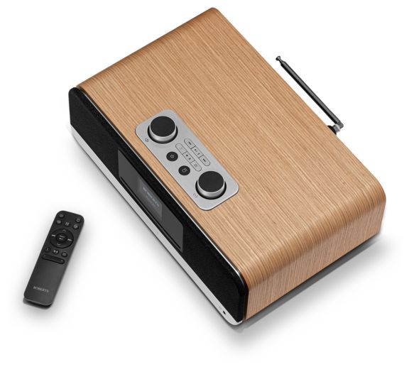 Bluetooth DAB+, DMB, FM Radio  Blutune 300L (Schwarz, Holz) 