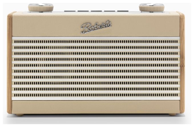 Bluetooth DAB, DAB+, FM Radio Tragbar  Rambler Uno (Bambus, Cremefarben) 