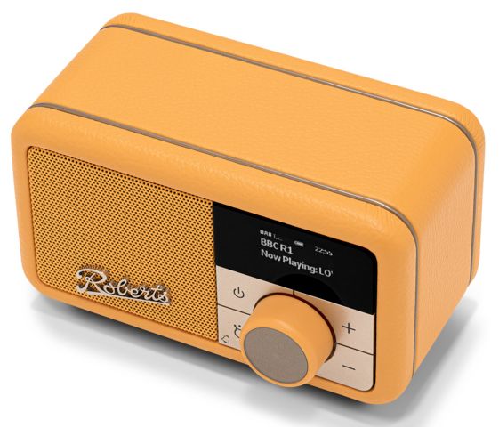 Bluetooth DAB, DAB+, FM Radio Tragbar  Revival Petite 2 (Gelb) 