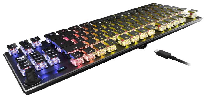 RGB-LED Gaming Tastatur USB  Vulcan TKL (Schwarz) 
