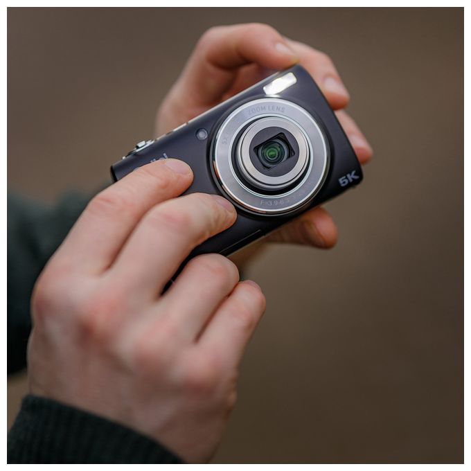 Kompaktkamera 5x Opt. Zoom  Powerflex Compact (Schwarz) 