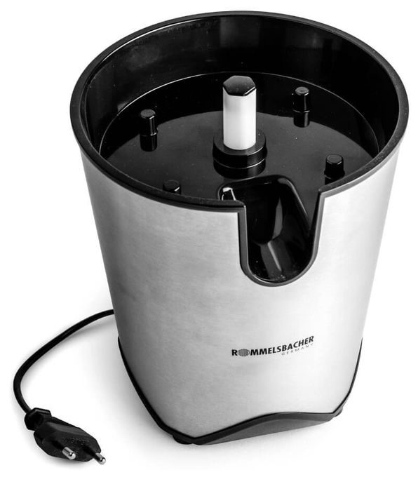 100 W  ZP60/E Zitruspresse (Schwarz, Edelstahl) 