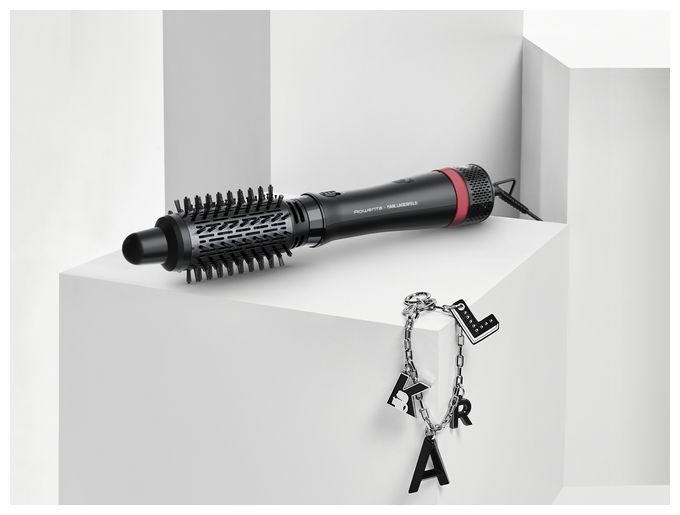 Warmluftbürste 800 W  CF634L Express Style (Schwarz, Rot) 