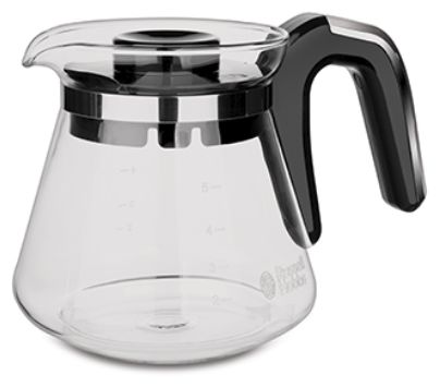 5 Tassen Filterkaffeemaschine 0,6 l  24210-56 Compact Home (Schwarz, Edelstahl) 