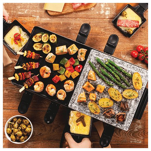 8 Person(en) 1400 W 26280-56 Multi Raclette 3 in 1 