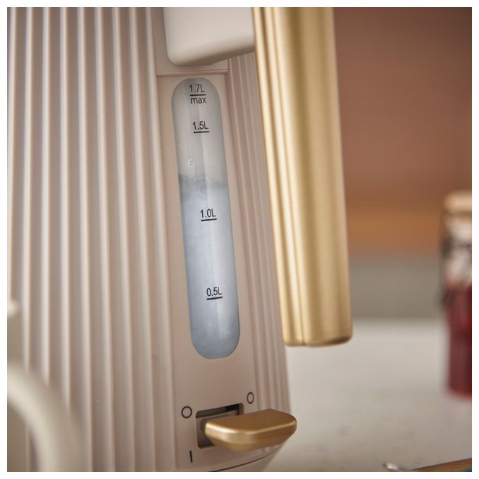 1,7 l Wasserkocher 2400 W  26751-70	 Bronte (Gold, Steinfarbe) 