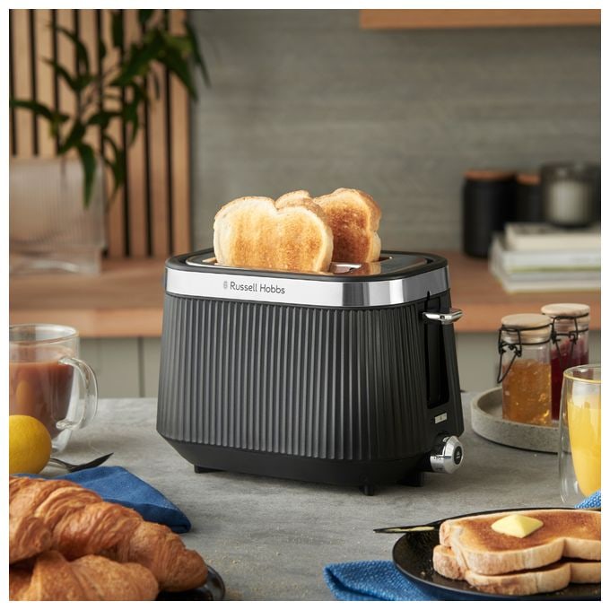 Toaster 980 W 2 Scheibe(n) 6 Stufen  26760-56	Bronte (Schwarz) 