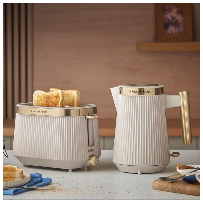 Toaster 980 W 2 Scheibe(n) 6 Stufen  26761-56	Bronte (Gold, Steinfarbe) 