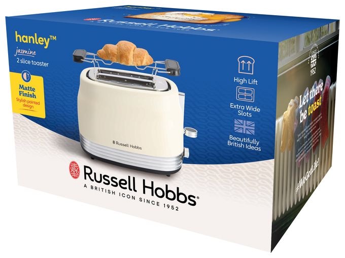 Toaster 900 W 2 Scheibe(n) 6 Stufen  28650-56 Hanley (Beige) 