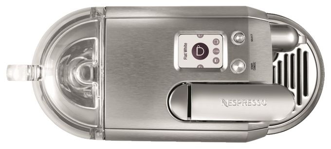 Nespresso Kapselmaschine 19 bar 1,5 l  Creatista Plus (Silber) 