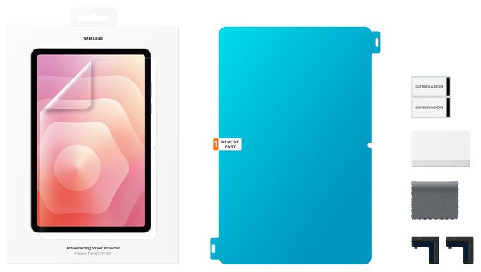 Anti-Glare Bildschirmschutz für Samsung Galaxy Tab S11 bis 27,9 cm (11") Staubresistent, Kratzresistent  Anti-Reflecting Screen Protector (Transparent) 