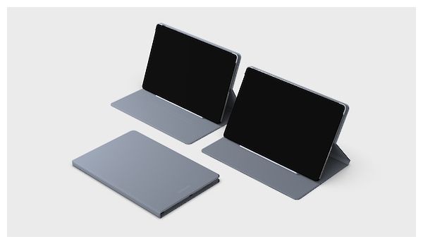 Folio für Samsung Galaxy Tab A7 bis 27,2 cm (10.7") Stoßfest, Kratzresistent (Grau) Book Cover EF-BT500 