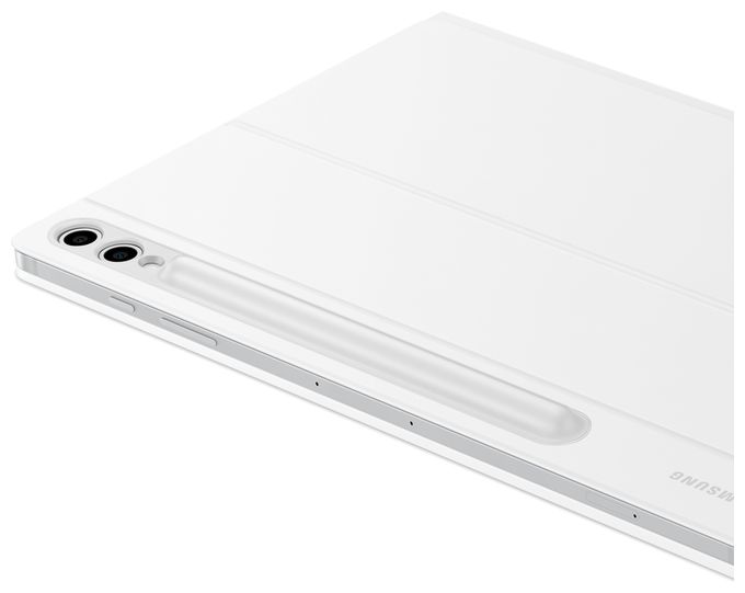 für Samsung Galaxy Tab S10+ / S9+ / S9 FE+ bis 31,5 cm (12.4")  Book Cover Keyboard (Weiß) 