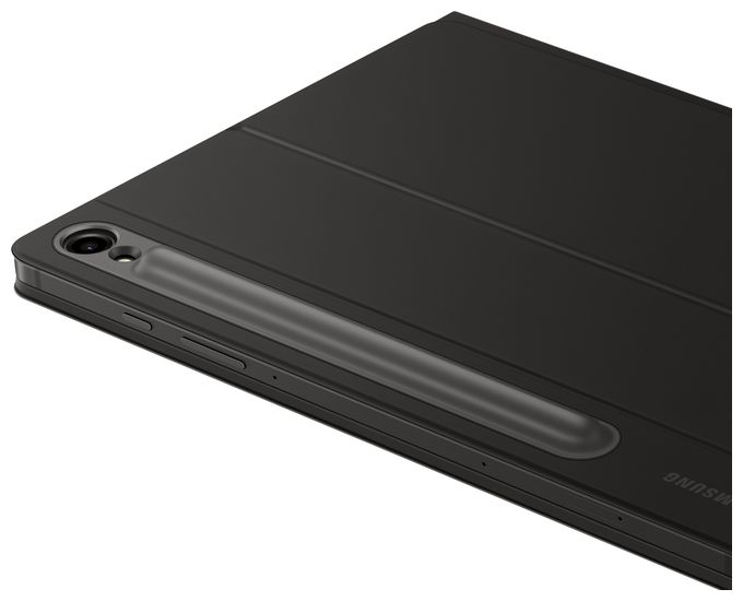 für Samsung Galaxy Tab S9, Galaxy Tab S9 FE bis 27,9 cm (11") Kratzresistent  Book Cover Keyboard EF-DX725 f (Schwarz) 