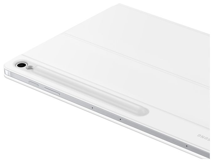 für Samsung Galaxy Tab S10 FE+  Book Cover Keyboard (Weiß) 