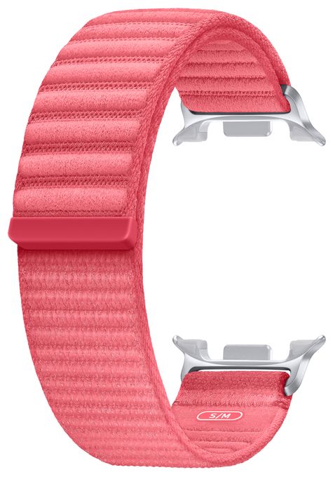 Armband S/M Samsung Galaxy Watch8 | Watch8  Fabric Band (Rot) 