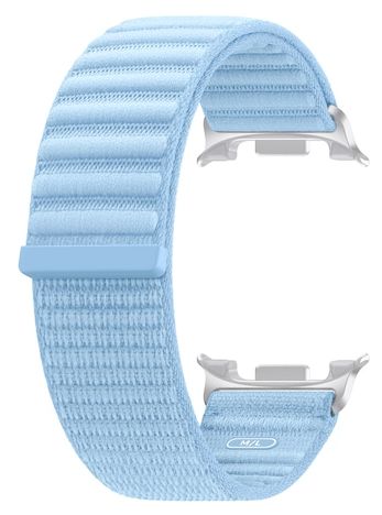 Armband M/L 52 mm Samsung Galaxy Watch9 (Watch8)  Fabric Band (Blau) 