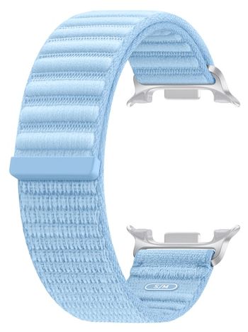 Armband S/M 52 mm Samsung Galaxy Watch9 (Watch8)  Fabric Band (Blau) 