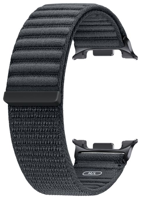 Armband M/L Samsung Galaxy Watch8 | Watch8  Fabric Band (M/L) (Graphit) 