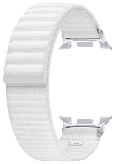 Armband S/M Samsung Galaxy Watch8 | Watch8  Fabric Band (S/M) (Weiß) 